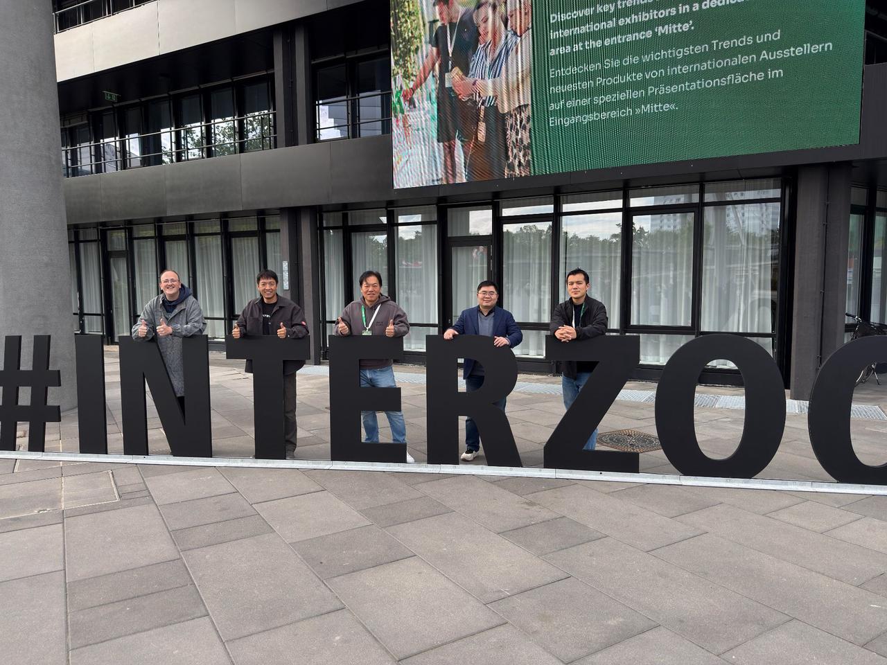 PETVORA team and booth display at Interzoo 2026 in Nuremberg